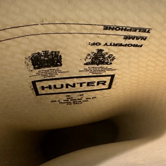Hunter Rain Boots - Gray - Picture 4 of 4